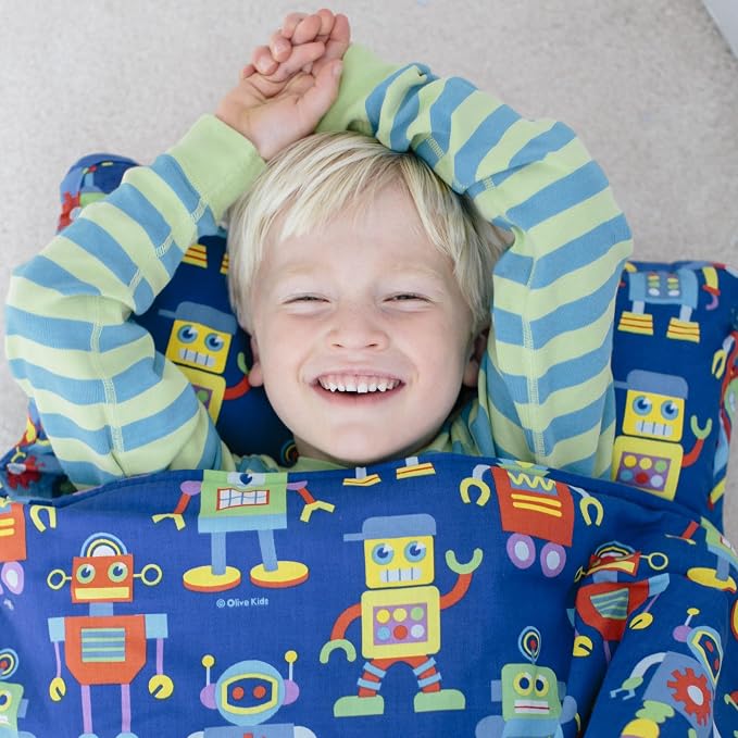 Wildkin Kids Original Nap Mat – Cozy Kids Sleep Mat - Image 2