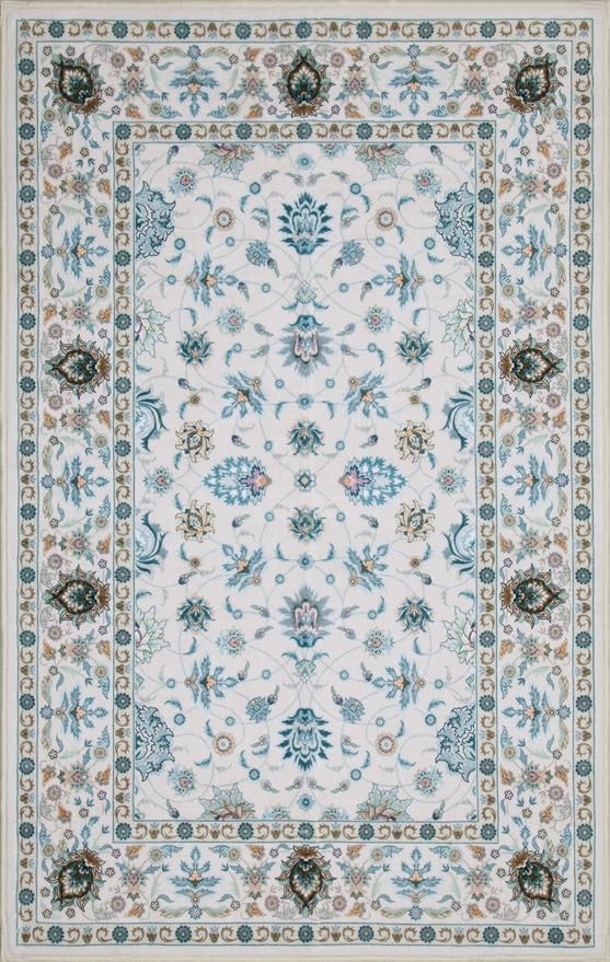 WILLSUN Washable Area Rugs, 9x12 Non-Slip Boho Large Area Rugs - Image 7
