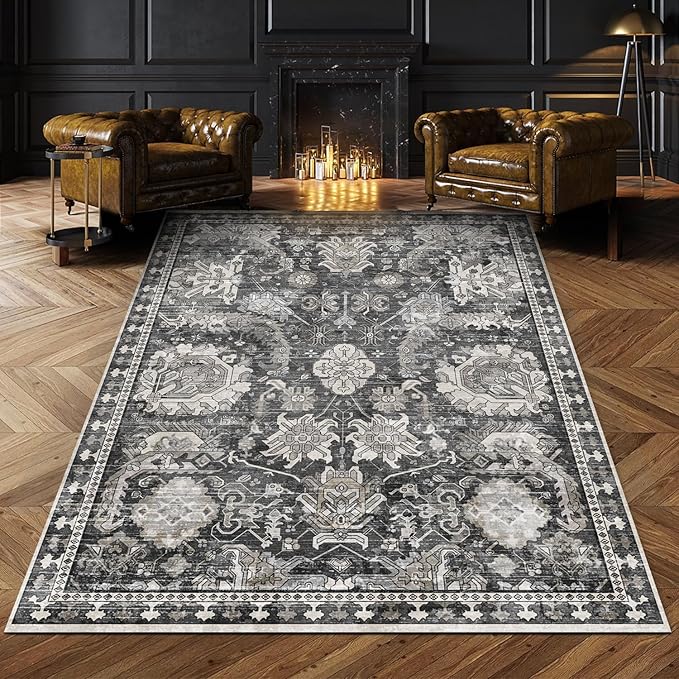 RUGSURE 5x7 Washable Area Rugs by RUGSURE