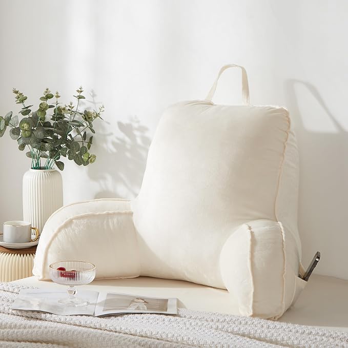 Reading Pillow for Sitting in Bed Adult, Back for Bed Sitting Up, Backrest Back by StarAneer