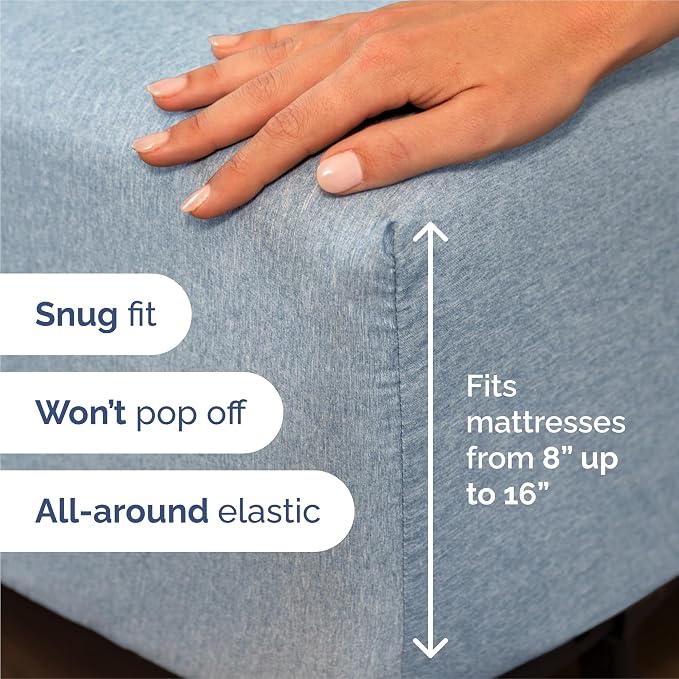 Split King Size 5 Piece Sheet Set - Image 3