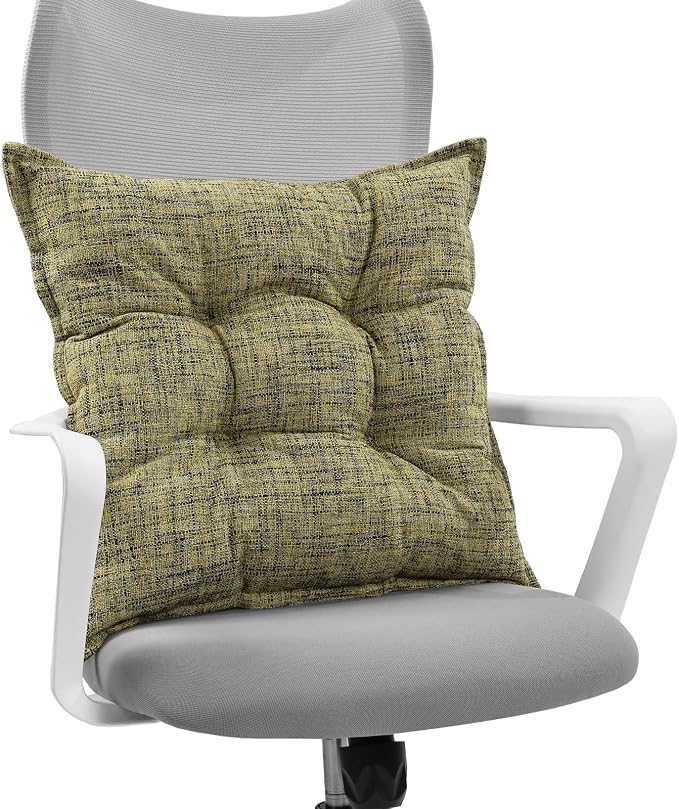 SINSOSSO Large Floor Pillow 22", Thickened Bite-Size Memory Foam Square - Image 7