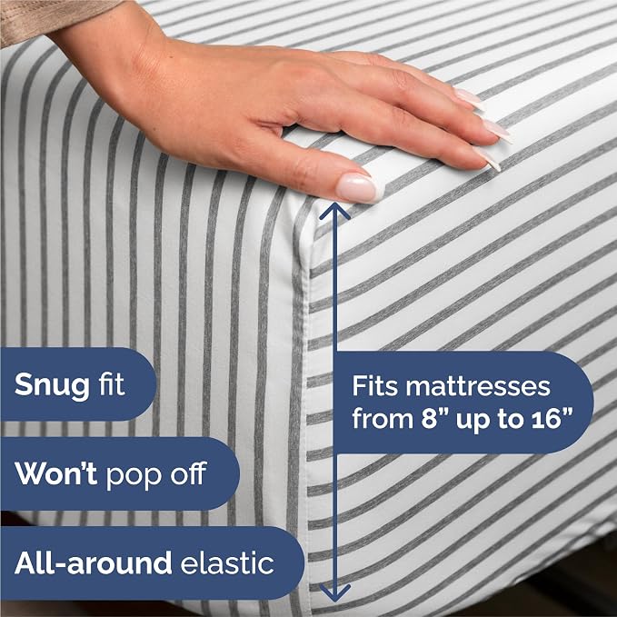 Split King Size 5 Piece Sheet Set - Image 3