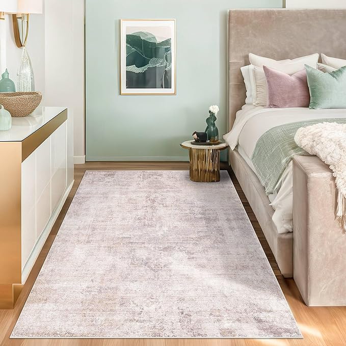 Washale Modern Bedroom 4x6 Area Rugs by HazoHaus