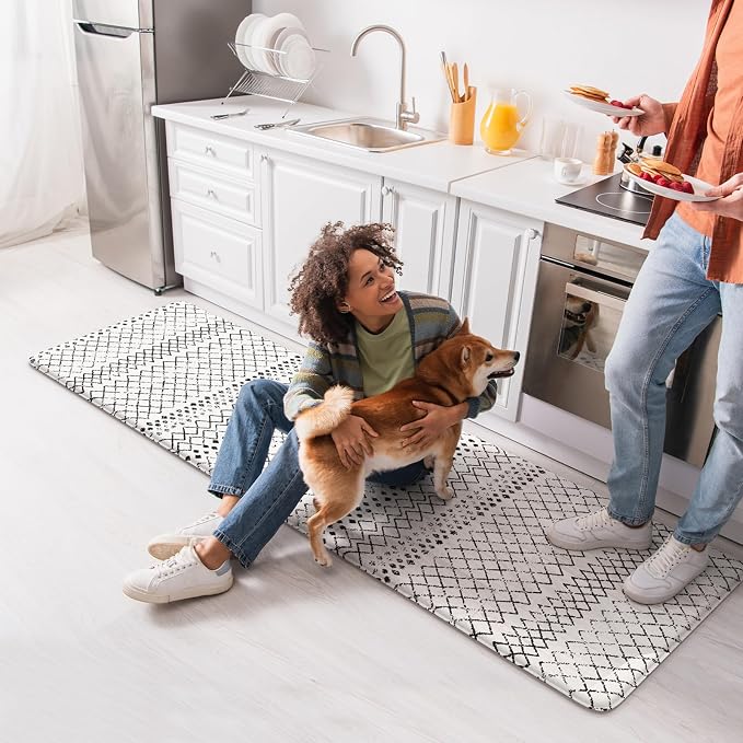 KIMODE Kitchen Runner Rug, 17.3" x 59" Anti Fatigue Kitchen Mats - Image 7