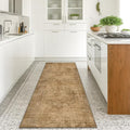 Farmhouse Kitchen Runners Rug 2x6, Washable Medallion Rug by HazoHaus
