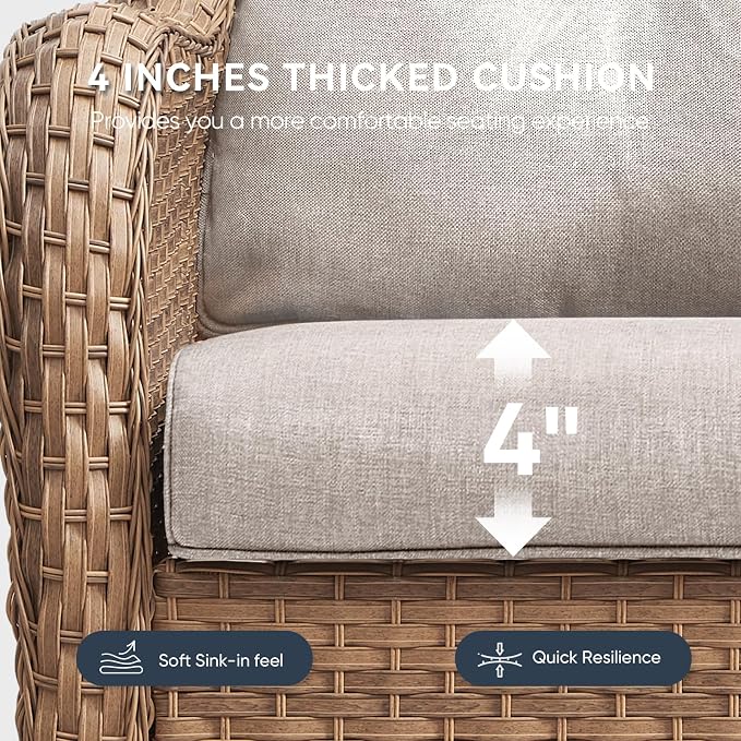10-Piece Outdoor Patio Cushion Set - Image 2