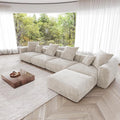 JACH 181" Oversized Modular Sectional Sofa, Deep 4-Seats Sectional Couch by Unknown