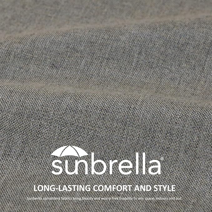 Sunbrella Outdoor Patio Chair Cushions Set, Water-Repellent, Fade Resistant - Image 2