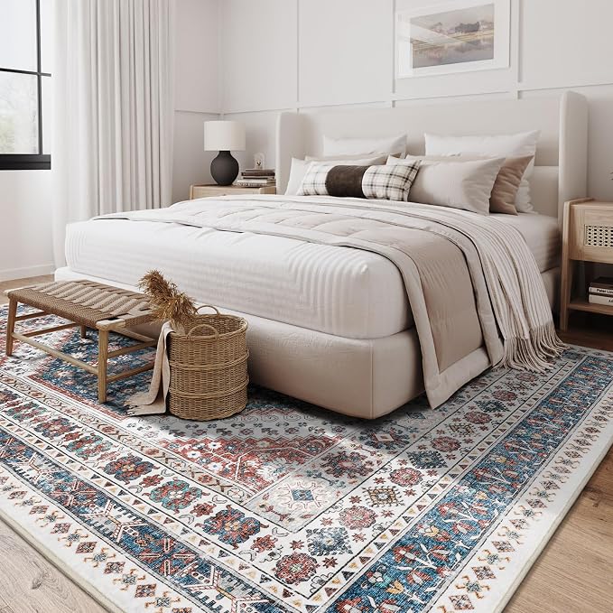 zesthome 6x9 Area Rug, Super Soft Washable Rugs - Image 7