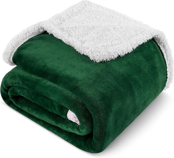 PAVILIA Sherpa Fleece Throw Blanket - Image 2