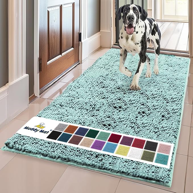 Muddy Mat® Shown on TV–Super Absorbent Microfiber Dog Door Mat by MuddyMat%C2%AE
