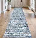 Modern Abstract Runner Rug 2.6x14 by lansny