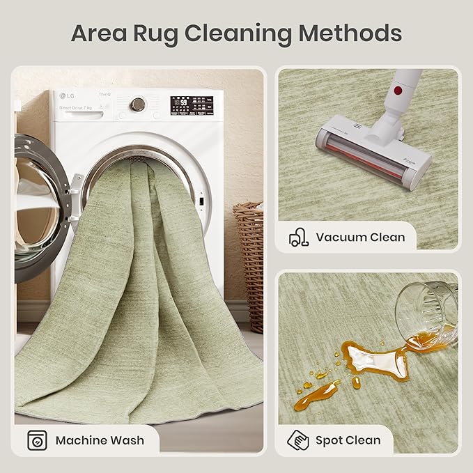 Valenrug Washable Rug 5x7 - Image 5