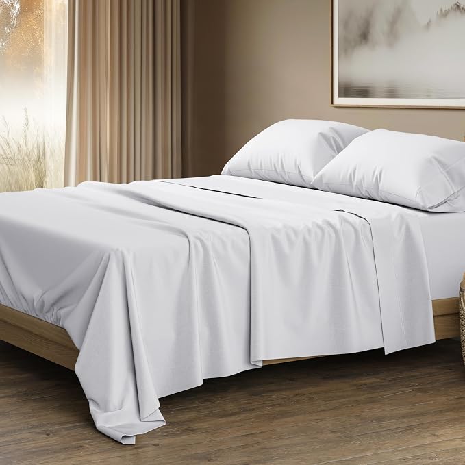 THREAD SPREAD 100% Egyptian Cotton Sheets California King Size by THREADSPREAD