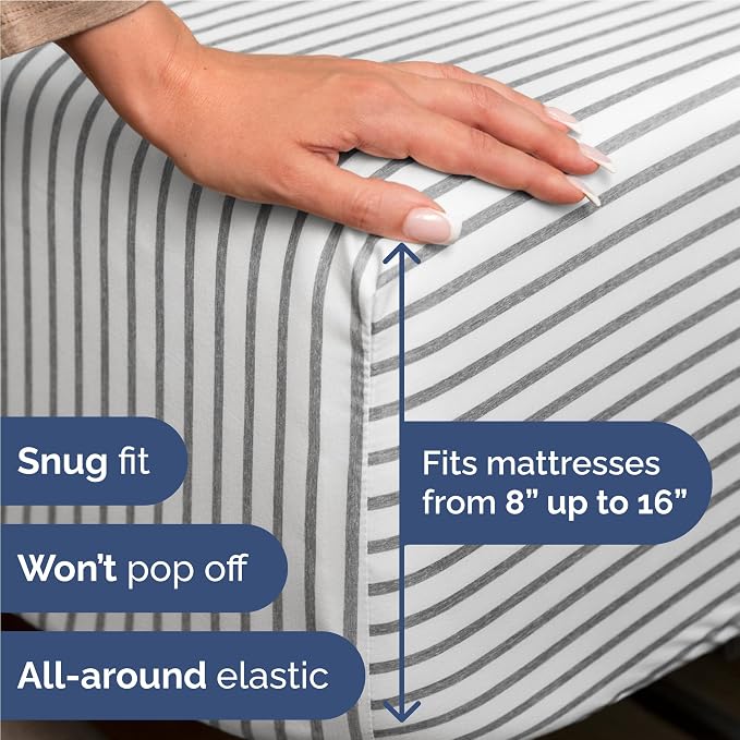 Twin XL Size 3 Piece Sheet Set - Image 3