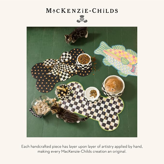 MACKENZIE-CHILDS Pup Placemat, Cute Pet-Food Mat - Image 6