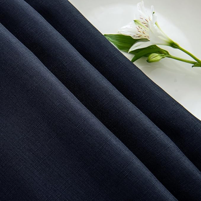 maxmill Faux Linen Texture Tablecloth Stain Resistant Waterproof Wrinkle - Image 8