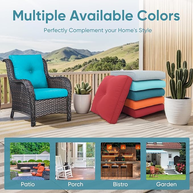 Patio Chair Cushions 5 Packs - Image 9