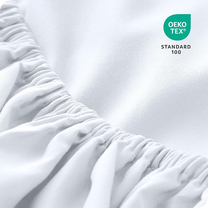 Bare Home 2-Pack Fitted Bottom Sheets Short Queen - Image 5