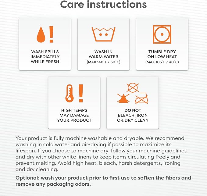 HOSPITOLOGY PRODUCTS King Mattress Protector Hypoallergenic Natural Cotton - Image 7