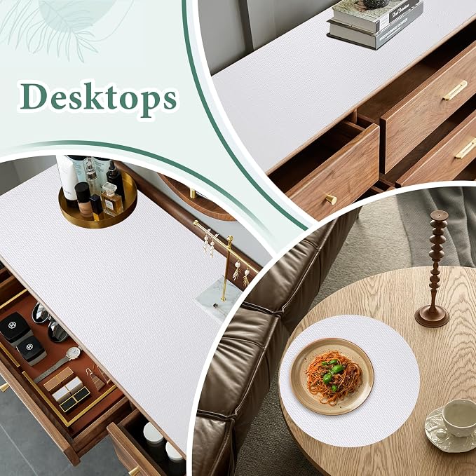 Drawer and Shelf Liner for Kitchen Cabinet: 23 in X 20 Ft Non Slip Waterproof - Image 8
