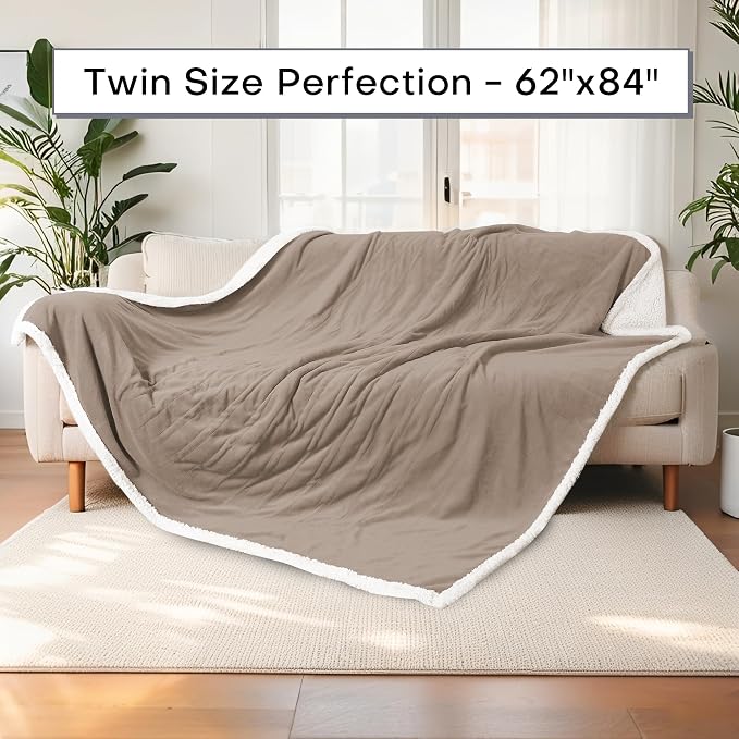 Electric Heated Blanket Twin Size 62"x84" - Image 3