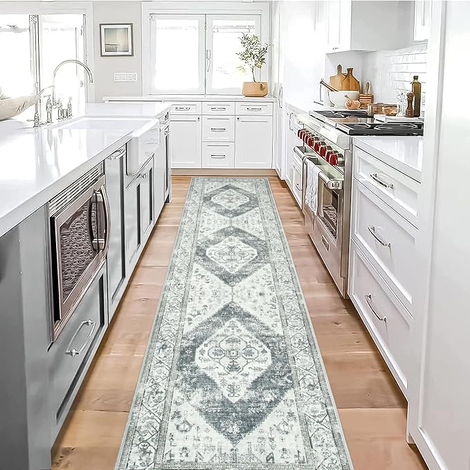 Lahome Boho Washable Kitchen Runner by Lahome