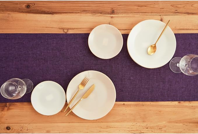 Solino Home Linen Table Runner 48 Inches - Image 3