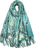 VENVSBEE Reversible Scarf Soft Large Shawl Wrap Blanket Double Sided Art Print by VENVSBEE