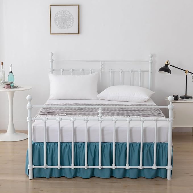 Bed Skirt Queen Size Ruffled Bed Skirts - Image 5