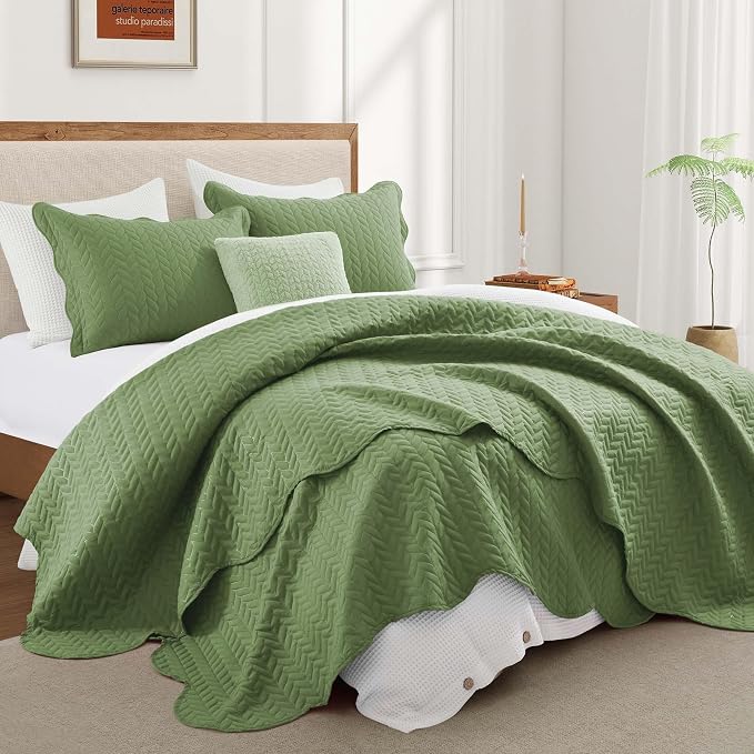 IR Imperial Rooms Twin Quilt Bedding Set Size + 1 Pillow Shams - Image 3