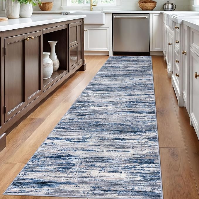 2.6x12 Modern Abstract Runner Rug - Image 3