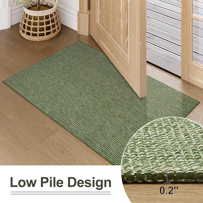 Uphome Kitchen Runner Rug, 2x7 Washable Boho Rug Runners - Image 4