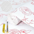 Shelf Liners for Kitchen Cabinets 12in x 20FT Non Adhesive Drawer Liner Red and by Oneoftheworld