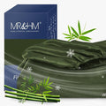 MR&HM Full Fitted Sheet Only, Ultra-Soft Rayon Derived from Bamboo & Polyester by MRHM