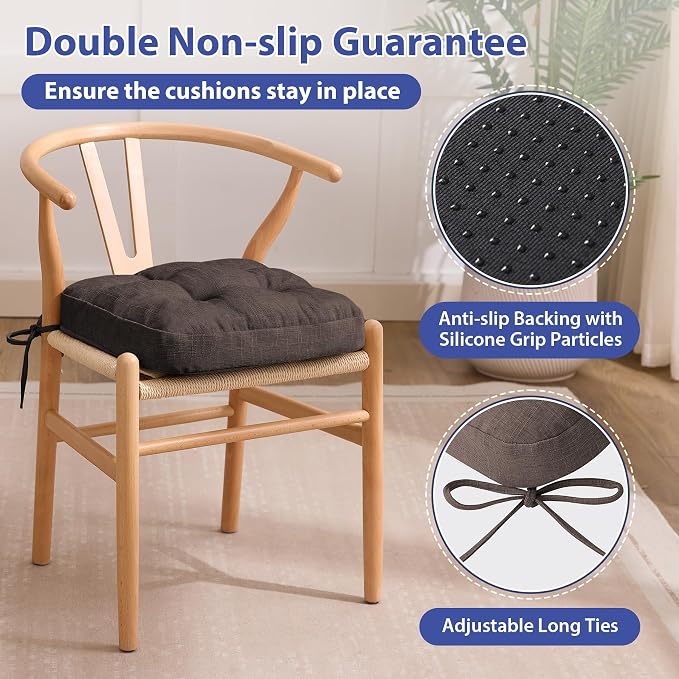 Chair Cushions for Dining Chairs, Dining Chair Cushions, Tufted Indoor Chair - Image 4