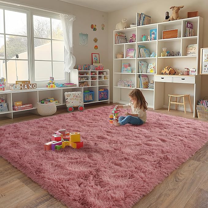 9x12 Ultra Soft Shag Area Rug for Living Room and Bedroom - Image 3