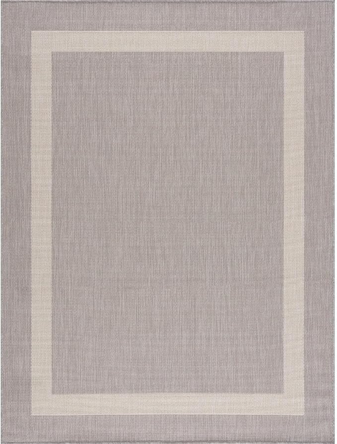 CAMILSON Outdoor Rug 9x12, Large Modern Outside Rugs - Image 2