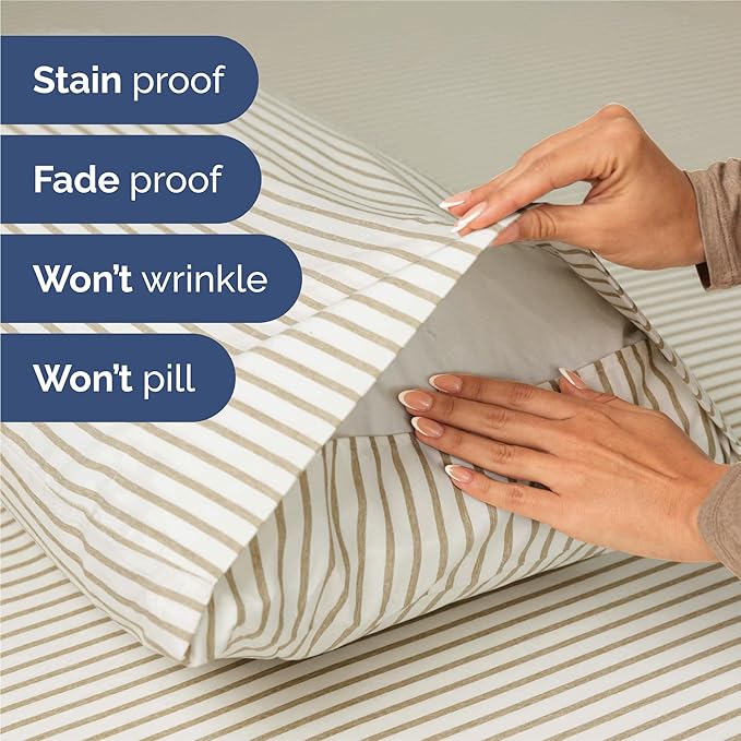 King Size 4 Piece Sheet Set - Image 5