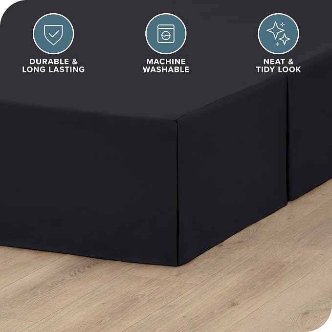 Bare Home Kids Twin Bed Skirt - Image 2