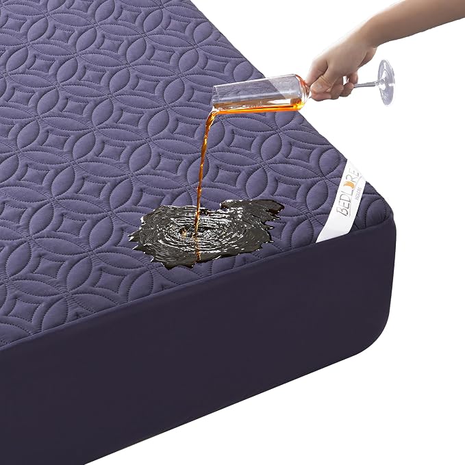 BEDLORE Waterproof Mattress Protector, King Size Mattress Pad by Bedlore