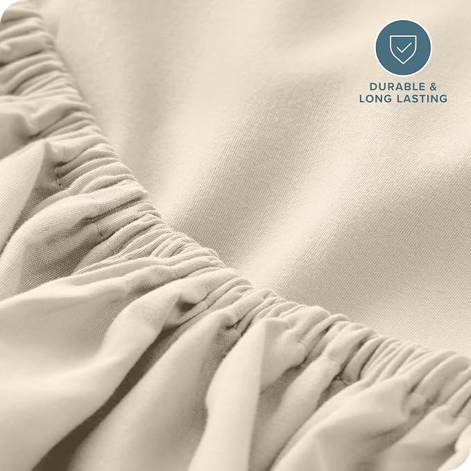 Bare Home Fitted Bottom Sheet Twin XL Size - Image 5