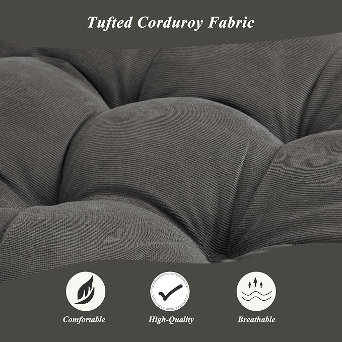 Meditation Floor Pillow 22×22 Inch 1 Pack Large Floor Cushions - Image 3