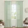 LAMIT Fresh Green Linen Curtains by LAMIT
