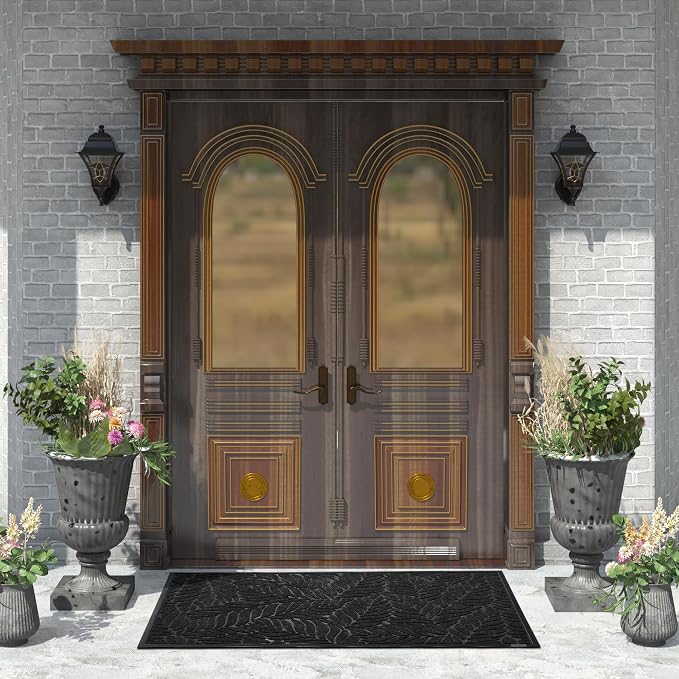 Yimobra 60x36 Large Door Mat Outdoor Indoor, All-Season Waterproof Door Mat - Image 3