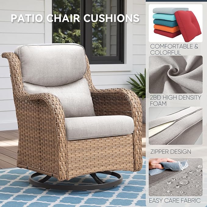 10-Piece Outdoor Patio Cushion Set - Image 2