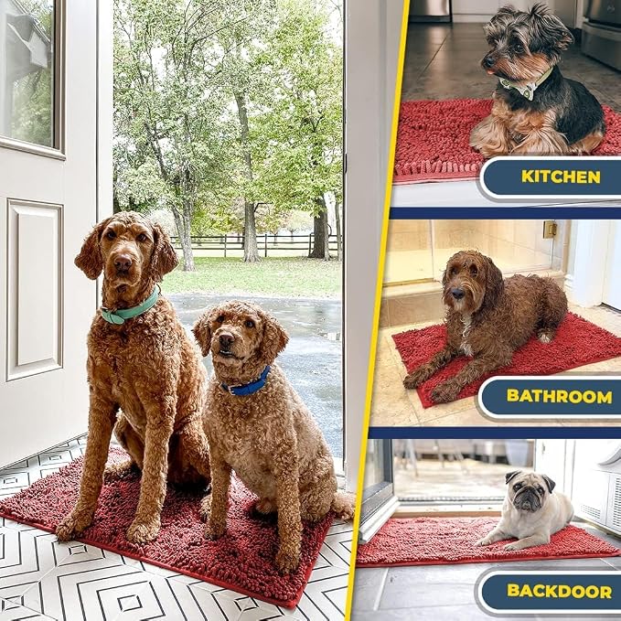 Muddy Mat® Shown on TV – Super Absorbent Door Mat Indoor, Microfiber Quick Dry - Image 7