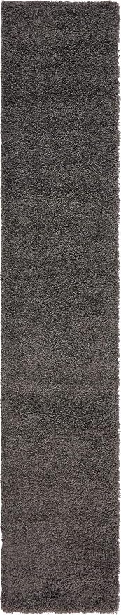 Unique Loom Solid Shag Collection Area Rug - Image 2