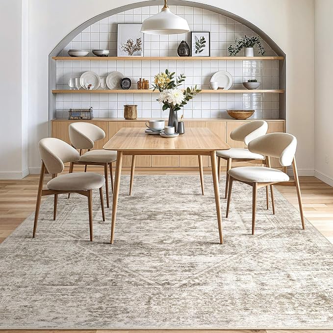 Vintage Living Room Area Rug 9x12 - Image 7